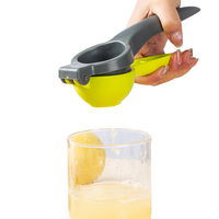 Presse-citron portable manuel en plastique PP écologique pour citron, orange, agrumes – Accessoire de cuisine