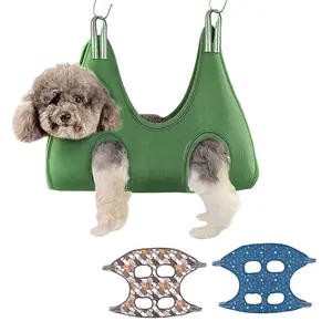 Famicheer Pet Grooming Hammock Helper Dog Cat Winter Must-Have Pet Harness For Dogs To Cut Nails