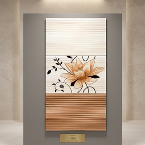 Carreaux de sol et de mur en céramique 3D pour salle de bain, design professionnel, 20x30cm, carreaux numériques polis brillants et émaillés - Product Image 3