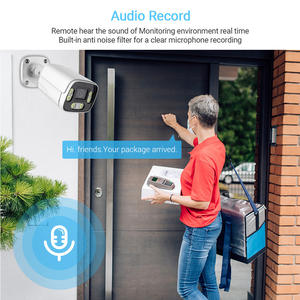 Kit de Sistema de Cámara <span class=keywords><strong>IP</strong></span> POE de 5MP con Visión Nocturna, Sensor CMOS, Resistente al Agua para Exteriores, Seguridad para el Hogar, Uso en Interiores/Exteriores - Product Image 4