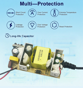 Myixi 48W phổ chuyển đổi Power Adapter 16V 3A 15V 3.33A Tường Gắn kết thiết kế 100 240V đầu vào cho thiết bị điện tử CE ukca - Product Image 4