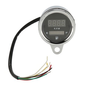 Toerenteller <span class=keywords><strong>Gauge</strong></span> Geïntegreerd Ontwerp Stabiele Duurzame Betrouwbare Digitale Brandstofpeilmeter Voor Offroad Motorfietsen - Product Image 1