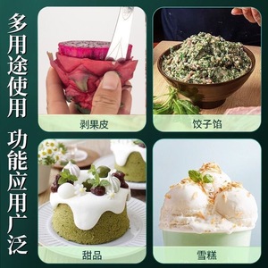 ช้อนสแตนเลสสำหรับใส่ไส้เกี๊ยว ดีไซน์หนา ทนทาน สำหรับทำอาหารและเสิร์ฟ - Product Image 4