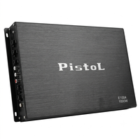 Amplificateur de voiture 4 canaux pleine gamme, classe AB, stéréo, 4 ohms, amplificateur audio de voiture en pontable