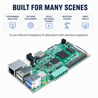Alternativa a Raspberry Pi, Placa de Desarrollo SBC RK3576 con GPIO de 40 Pines, HD.MI 2.1 4K 120Hz, Debian 12, Programación Educativa, Linux