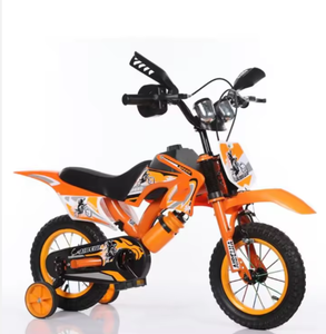 Bicicleta Infantil de Acero de Alto Carbono, Modelo Nuevo, Estilo Moto, 12/16 Pulgadas, Estilo <span class=keywords><strong>BMX</strong></span> para Niños de 3 a 6 Años - Product Image 2