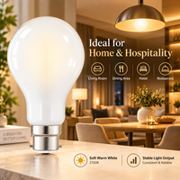Ampoule LED A70 Haute Luminosité 18W B22 230V 3000LM 2700K Blanc Laiteux CE ErP Remplacement 150W pour Éclairage Hôtelier et Commercial