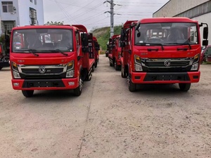 รถบรรทุกพื้นเรียบแบบแถวเดียว 4x2 ราคาโรงงาน พร้อมบันไดโลหะด้านหลัง กำลัง 170 แรงม้า รถก่อสร้างพื้นต่ำ - Product Image 2