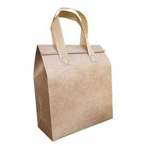 Bolsa Térmica Impermeable de Aluminio con Logotipo Personalizado, Bolsa de Transporte Aislada, de Tela No Tejida, Buen Precio - Product Image 2