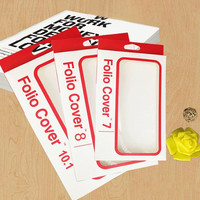 Étui de téléphone pas cher accessoires de téléphone boîte en papier marque personnalisée carton écouteur paquet chargeur emballage boîte à languette suspendue