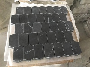 Mosaico Nero da Parete per Bagno per Decorazione d'Interni - Product Image 5