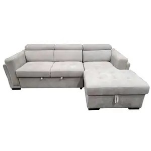 Poggiatesta regolabile di lusso design bracciolo funzionale 2 posti sedia soggiorno divano letto