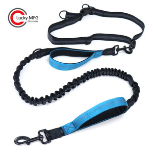 Cinturón de nailon de plomo para mascotas con precio competitivo superventas personalizado, correa elástica para perro con manos libres para trotar y correr - Product Image 3