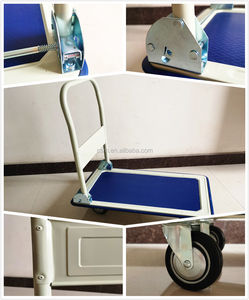 150公斤负载能力可折叠工业手推车仓库存储手推车手推车 - Product Image 3