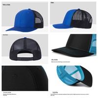 Gorra Trucker Clásica Richardson 112 Ajustable, Gorra de Malla Moderna para Verano, Ciclismo y Actividades al Aire Libre