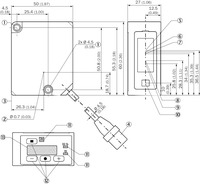 Vente chaude SICK OD2000-2452T15 6074383 Capteurs de distance laser Capteurs OD2000