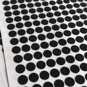 مادة إيفا مخصصة 1 ، 2 أسود ، وسائد طاولة مستديرة مخصصة ، قرص مطاطي مع لاصق ، ورق صامت مانع للإنزلاق - Product Image 5