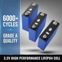 Cellules de batterie au lithium fer phosphate rechargeables de qualité supérieure 3.2V 280Ah 300Ah 314Ah pour systèmes solaires, ESS, VR, applications marines et alimentation domestique