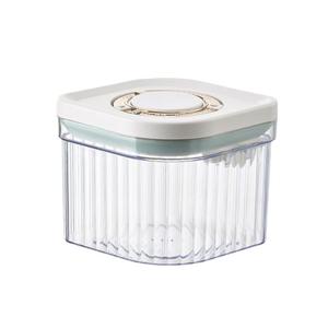 Contenedor hermético tipo prensa, caja para cereales y arroz a prueba de luz y humedad, contenedor de almacenamiento hermético para leche en polvo - Product Image 4
