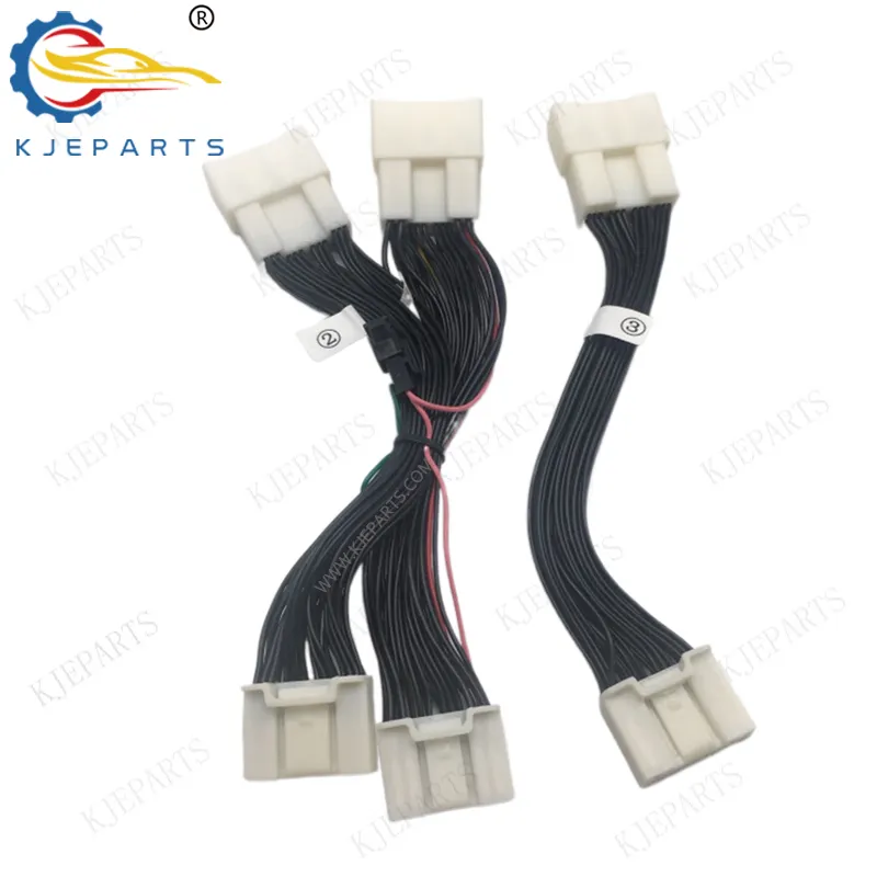 Adaptador macho a hembra de 28 Pines, 28 Pines, 30 Pines, arnés de cableado completo para Toyota CHRS camrys Lexus car audio