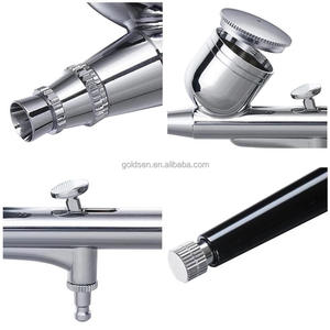 TOLHIT 7cc Gravity Cup 0,3mm Boquilla 15-50psi Home Salon DIY Aerógrafo Pistola de tatuaje Cara Belleza Maquillaje <span class=keywords><strong>Cuerpo</strong></span> Bronceado Mini Aerógrafo - Product Image 5