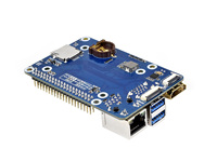 Carte mère Waveshare Mini Base Board (A) pour Raspberry Pi Compute Module 5 avec ports Gigabit Ethernet et USB 3.2 Gen1