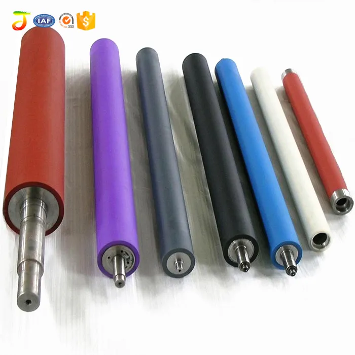 Factory Hot Sale Silicone Rubber Covered Roller For Offset Printing