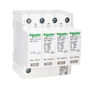 Protector Contra Sobretensiones Schneiders A9L615601 3P+N SC-H, <span class=keywords><strong>Regleta</strong></span> de Protección, 15A, 30kA Corriente Máxima de Descarga, Blanco, Garantía de 12 Meses - Product Image 3