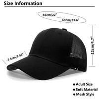 Gorra Deportiva de Béisbol Transpirable de Material Suave para Hombre y Mujer, Colores Brillantes, para Protección Solar, Uso Diario
