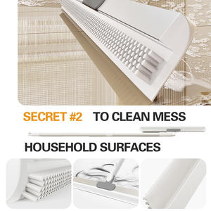 <span class=keywords><strong>Limpiacristales</strong></span> de Silicona Ajustable de 55 cm con Mango Conveniente para Limpiar Pisos, Vidrios, Puertas, Azulejos, Paredes y Ventanas - Product Image 4