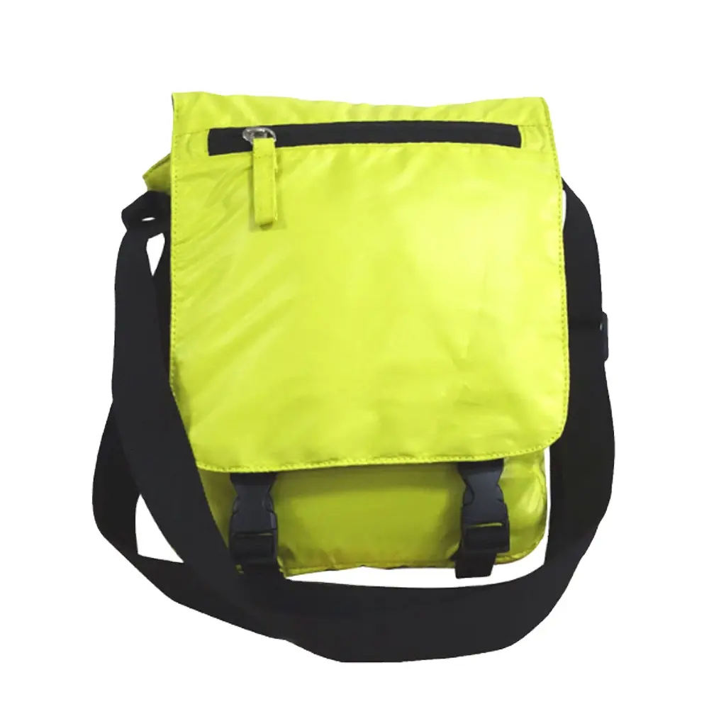 China Unisex yellow super soft small sling Bag crossbody messenger bag