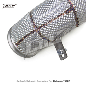 Sistema de Escape <span class=keywords><strong>BSK</strong></span> con Tubo de Escape Recto y Silenciador Catback para Mclaren 765LT 4.0T 2020+, Tubos de Acero Inoxidable para Automóviles de Calle, Sistema de Flujo Libre - Product Image 3