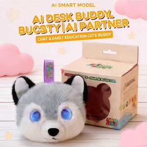 Conversational AI Toy Emotional Companion Smart Robot Husky Plush Toy Trendy Kids Interactive Stuffed Doll Early Education OEM - Product Image 1