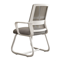 Chaise en maille au design moderne de luxe Chaise de salle de conférence empilable et stylée bon marché pour hôtel, bureau, hall d'accueil sur roues