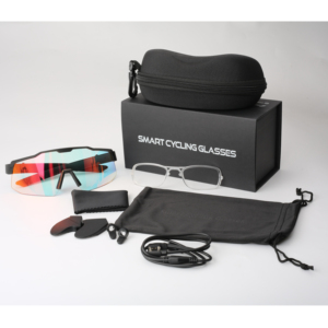Smart Bluetooh Sports Cycling Sunglasses,Liquid Crystal Lenses,Smart Chip,Color Changes with Light,100% UV400 Protection - Product Image 5
