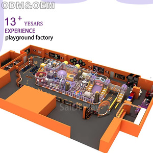Equipo de Juegos Temático para Interiores de 300 m² para Niños, Diseño de Área de Juegos Suave para Niños Pequeños, Parque Infantil Comercial Interior - Product Image 3