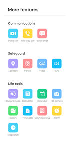 <span class=keywords><strong>Montre</strong></span> <span class=keywords><strong>connectée</strong></span> pour enfants, montres intelligentes avec GPS, appels vidéo 4G, dispositifs de suivi de la localisation, carte SIM pour enfants - Product Image 3