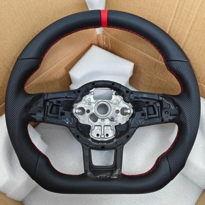 Volant personnalisé pour VW <span class=keywords><strong>Golf</strong></span> MK6 MK7 MK7.5 Polo 6C Touareg Beetle Transporter GTI <span class=keywords><strong>GTE</strong></span> - Product Image 1