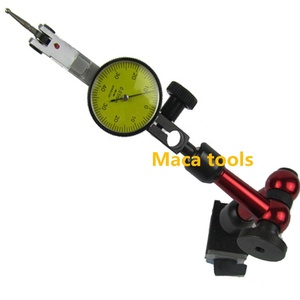 0 .. 8 Mét Quay Số Kiểm Tra Chỉ Số Đo Phổ Magnetic Cơ Sở Chủ Đứng Bảng Quy Mô Chính Xác Chỉ Số Trung Tâm Finder Đo Lường - Product Image 2