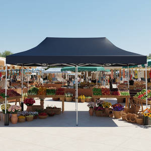 Carpa Comercial Tipo Gazebo Resistente de 3x4.5 Personalizable al por Mayor, Lona Impermeable de PVC de Doble Capa con Estructura de Acero <span class=keywords><strong>para</strong></span> Comercio - Product Image 2