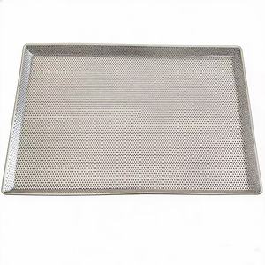 Plateau de cuisson en aluminium et acier inoxydable de qualité alimentaire 600x400 600x800 pour la cuisson au four, la congélation, le refroidissement et la cuisson - Product Image 2
