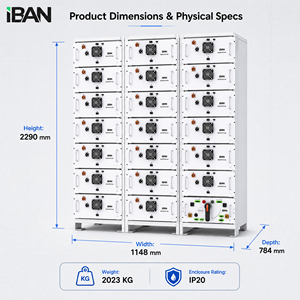 Paquete de Baterías Solares de Litio de Alto Voltaje de 768 V y 314 Ah de Alta Calidad, Sistema de Almacenamiento de Energía de Litio de 241,2 kWh - Product Image 4