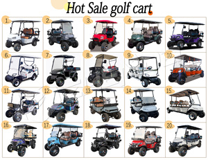 大容量バッテリー搭載、スムーズな操縦システムを備えた電動4人乗りゴルフカートは、4名様を乗せることができます。 - Product Image 6