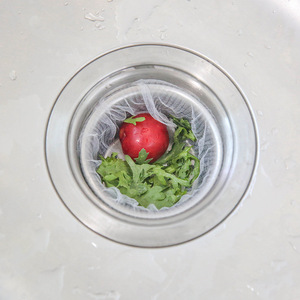 Bolsa de filtro para desagüe de fregadero de cocina, 30 unidades por paquete, filtro de líquidos para evitar obstrucciones - Product Image 3