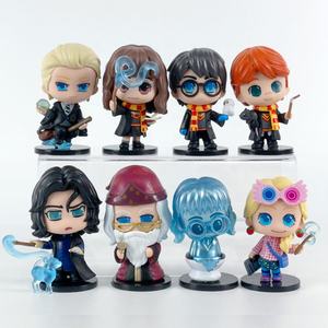 8 unids/set personajes de película Q versión modelo Harry Severus <span class=keywords><strong>Dumbledore</strong></span> Anime figuras de acción conjunto - Product Image 1