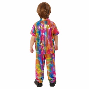 Disfraz de estilo punk para niños, traje para juegos de rol, actuación en escenario, talla M para niños - Product Image 3
