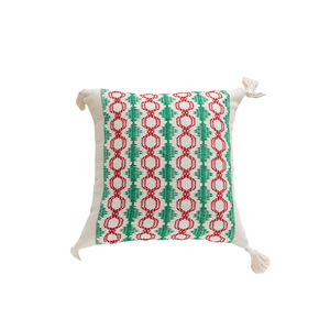 Hemo Christmas Jacquard <b>Sofa</b> <b>Cushions</b> Rectangle Cotton Filling Washable Minimalist Style Decorative Throw Pillows - Product Image 2