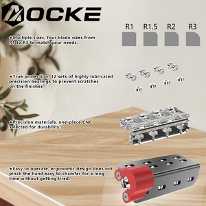 Dao bào cạnh gỗ AOCKE, dụng cụ bào cạnh cong, dao bào thủ công, dụng cụ làm sạch cạnh gỗ, dụng cụ tạo cạnh vát, dụng cụ bào cạnh cong - Product Image 2