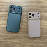 Coque de téléphone magnétique en acrylique minimaliste avec grande fenêtre pour appareil photo, personnalisable, dos vierge pour iPhone 17 16 15 Plus 14 Pro Max