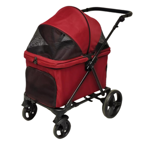 <span class=keywords><strong>Poussette</strong></span> pour animaux de compagnie à la mode-Pliage et sortie sans effort-Premières caractéristiques de sécurité confortables pour les animaux de compagnie - Product Image 2